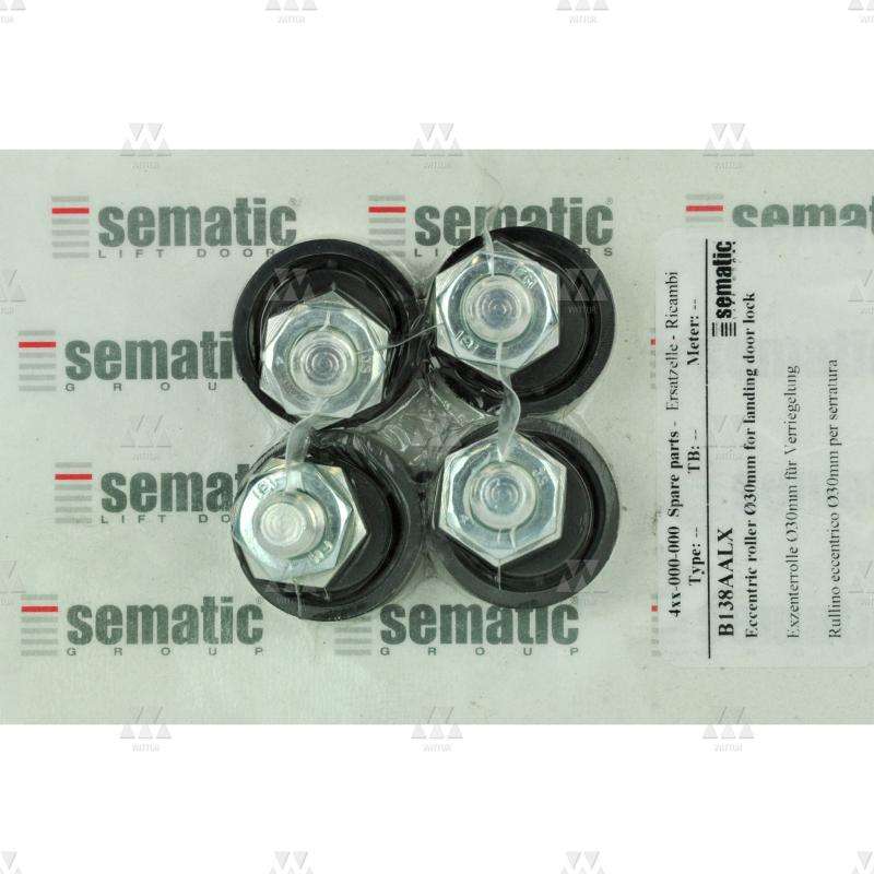 BL-B138AALX | 4 X RUEDAS DE CERRADURA PUERTA DE PISO C-MOD CON PASADOR EXCENTRICO D.30MM