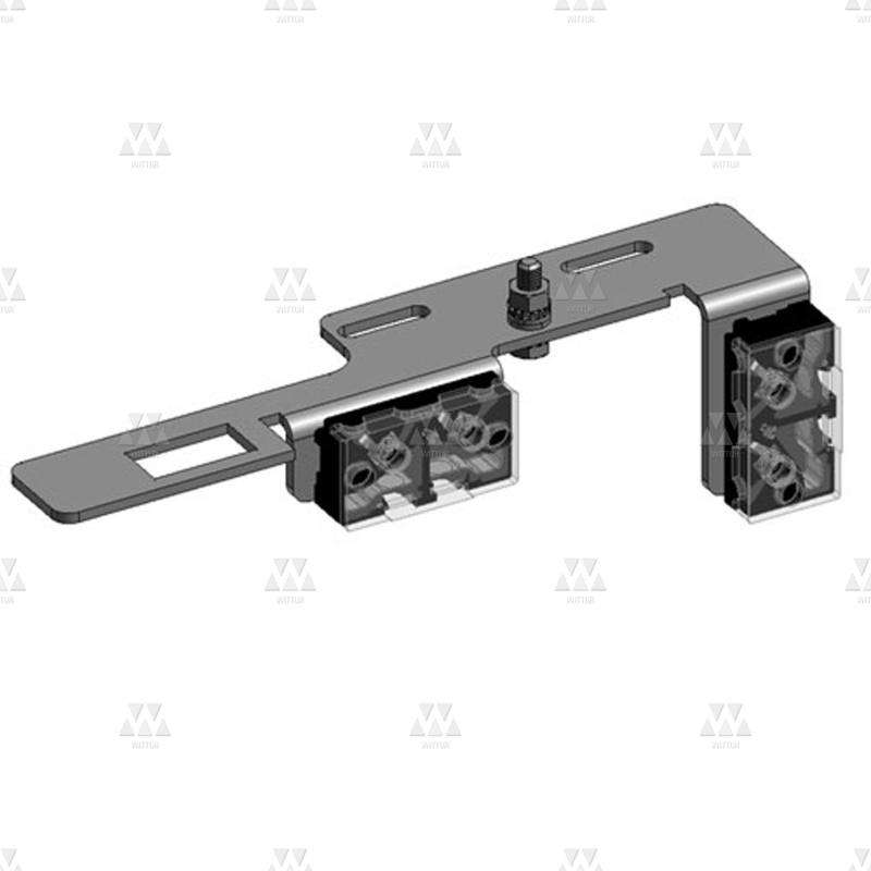 BL-B151AAXX04 | 1 X COMPLETE SINGLE LANDING DOOR LOCK PLATE IP20 WITH CONTACT (S2-4-6Z R)