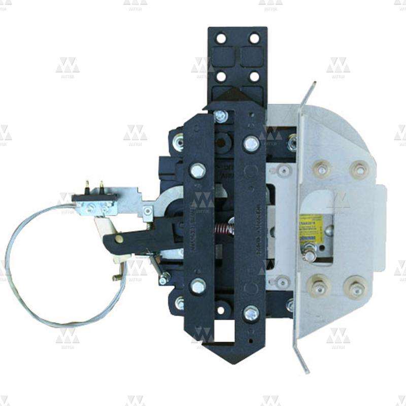 BL-B152ABHX04 | 1X PATÍN DE ALUMINIO US CON DISPOSITIVO DE BLOQUEO DE PUERTA DE CABINA EN81 IP20 (K1-2-3R HOJA CORTA)