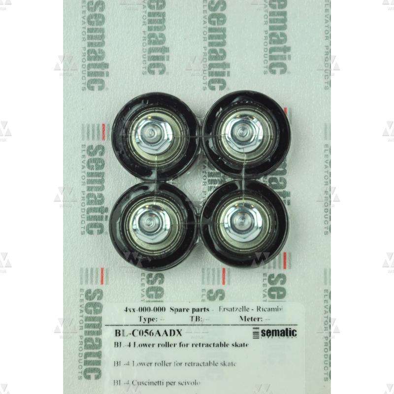 BL-C056AADX | 4 X RODILLO INFERIOR PARA PATÍN, D