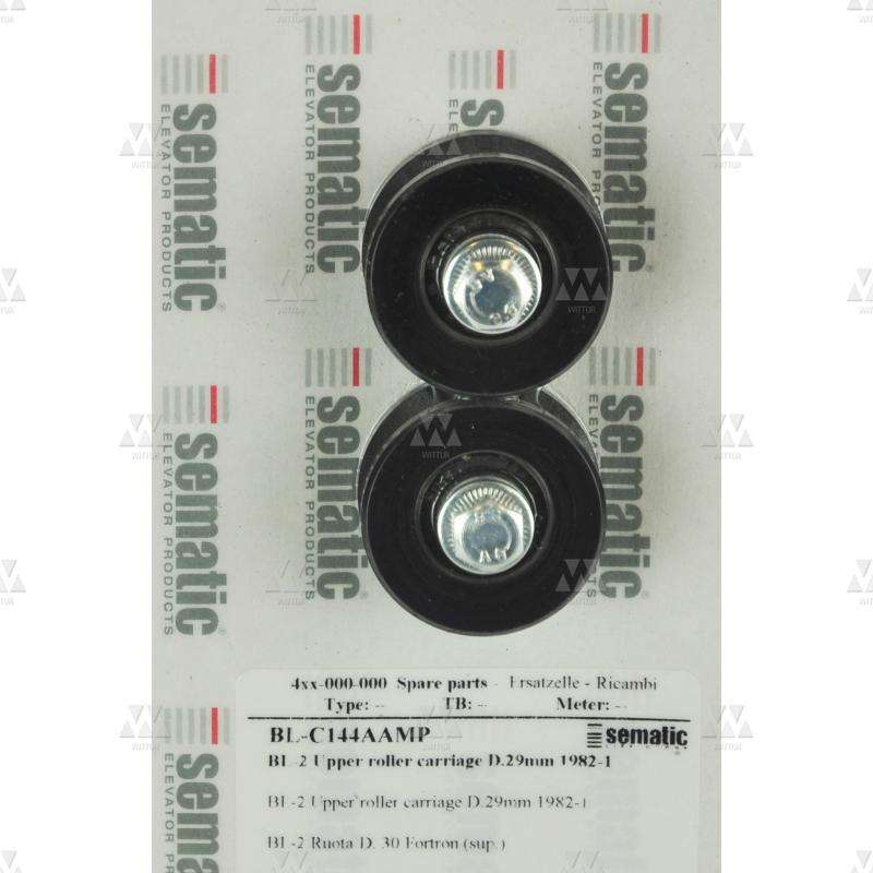 BL-C144AAMP | 2 X RUEDA D.29MM (EXTERNO 36MM)