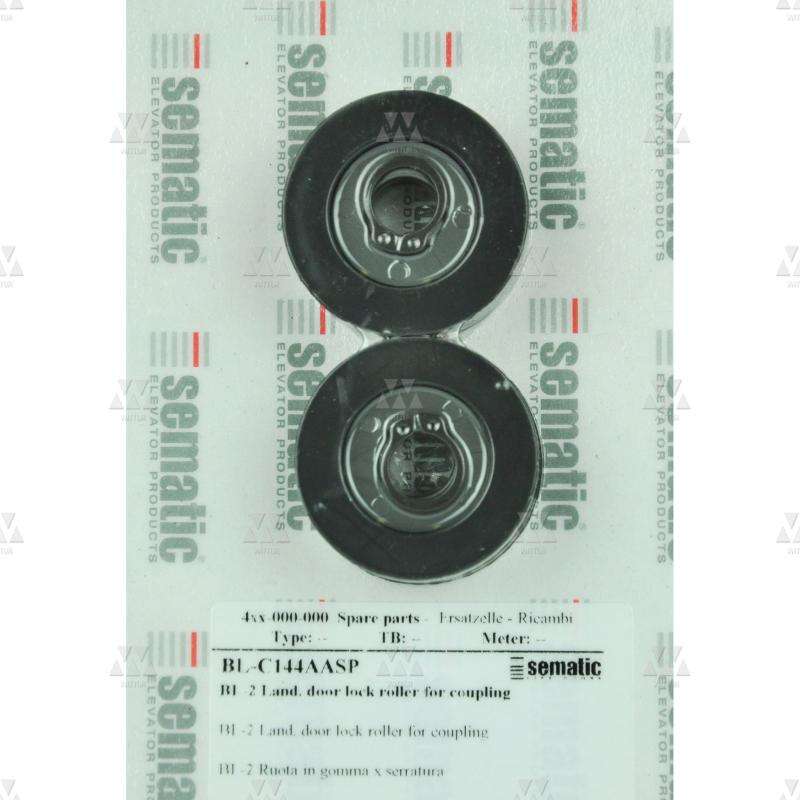 BL-C144AASP | 2 X RUEDAS DE BLOQUEO DE PUERTA DE PISO (PARA ACOPLAMIENTO)