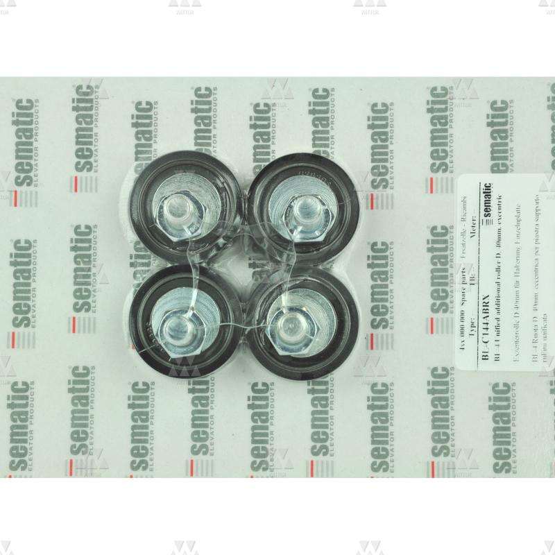 BL-C144ABRX | 4 X RUEDA EXCENTRICO PARA PLACA DE SOPORTE UNIFICADA D.40MM (EXTERNO)