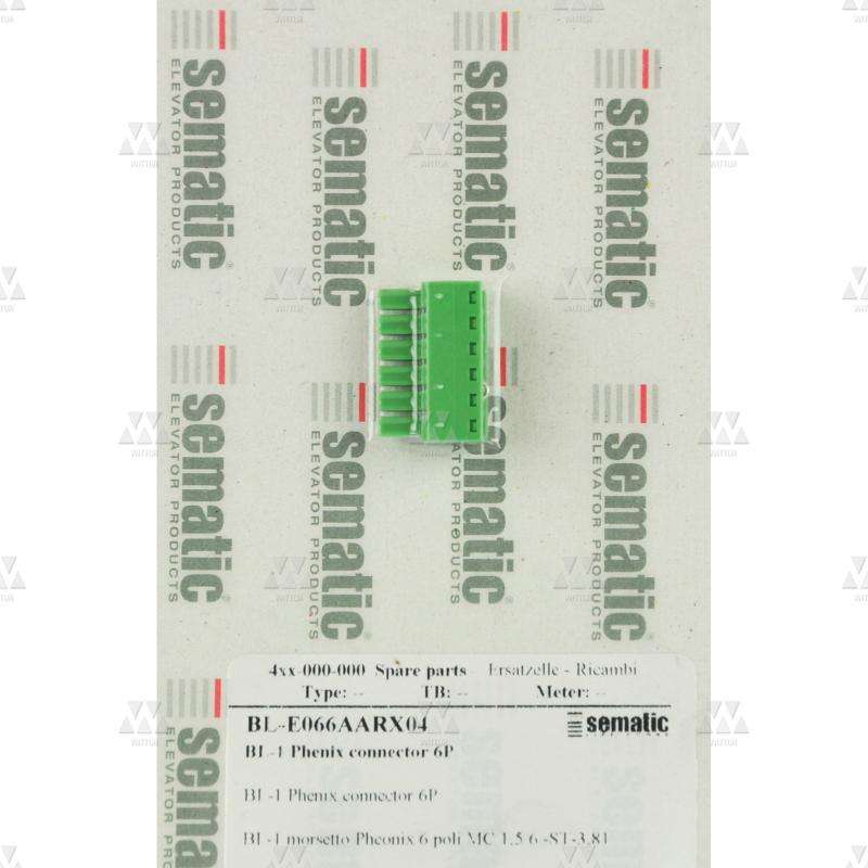 BL-E066AARX04 | 1X 6P. PHOENIX CONNECTOR