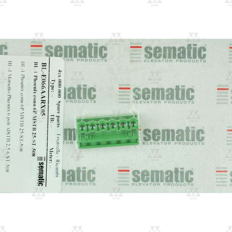 BL-E066AARX05 | 1 X 6P. CONECTOR PHOENIX MSTB 2,5/6-ST-5,08