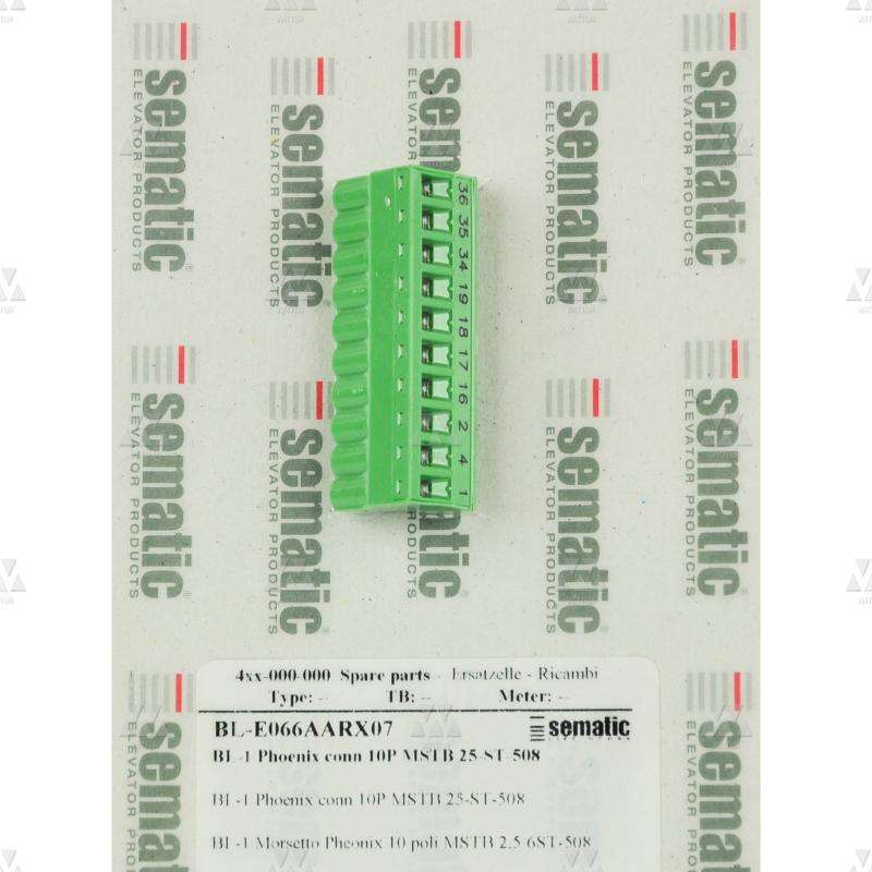 BL-E066AARX07 | 1X 10P. PHOENIX CONNECTOR